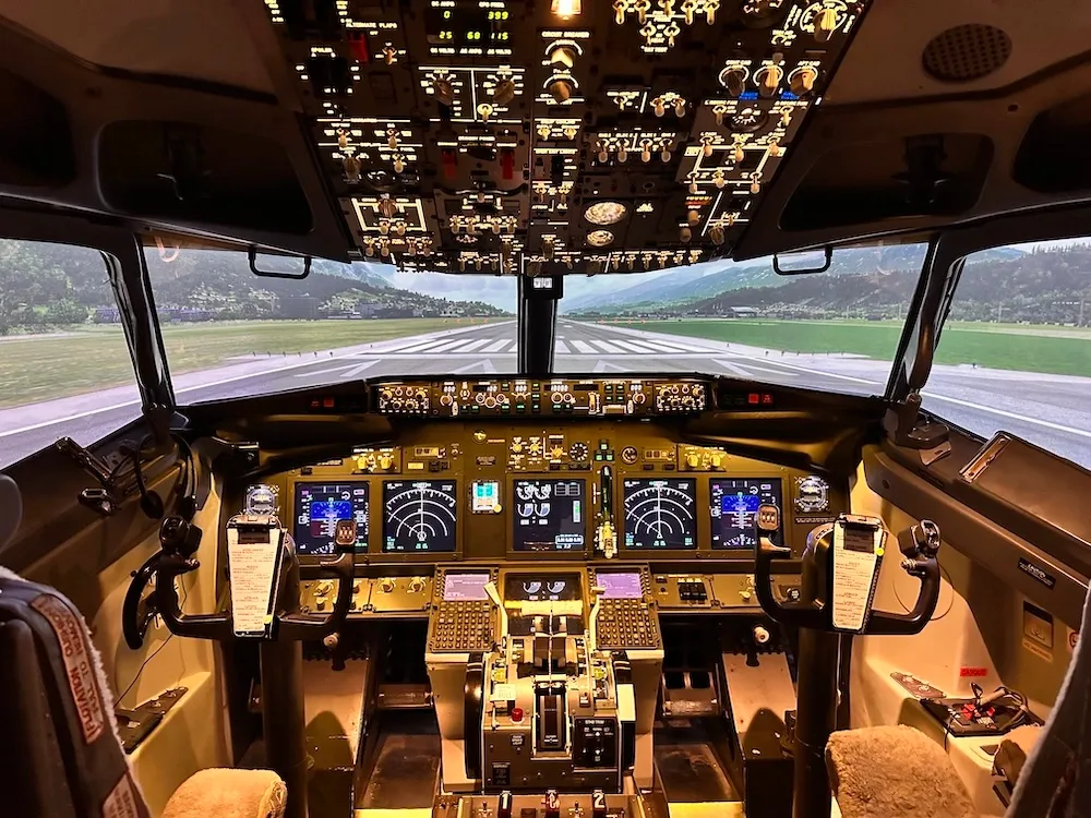 Simulateur Boeing